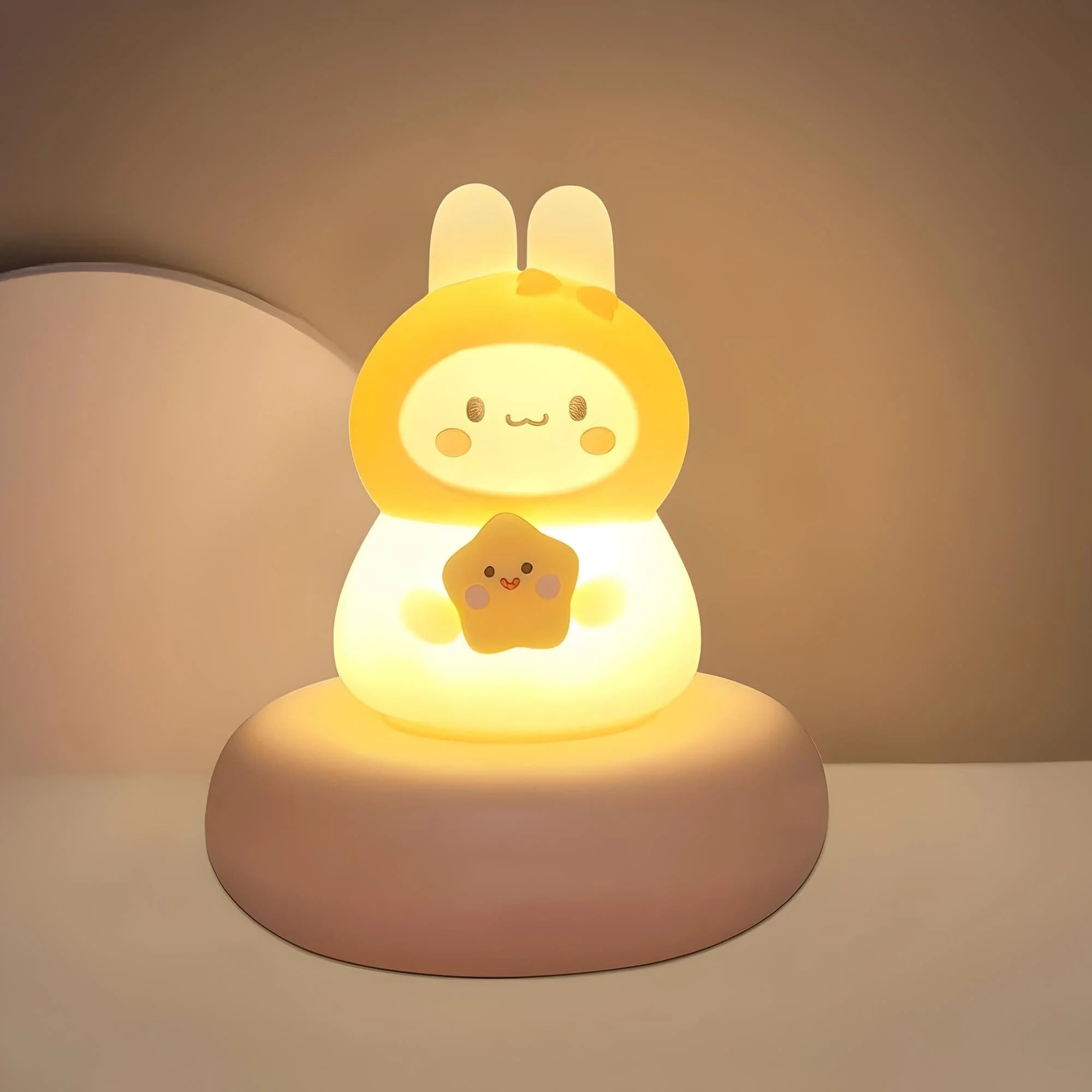 Veilleuse Lapin sur Socle