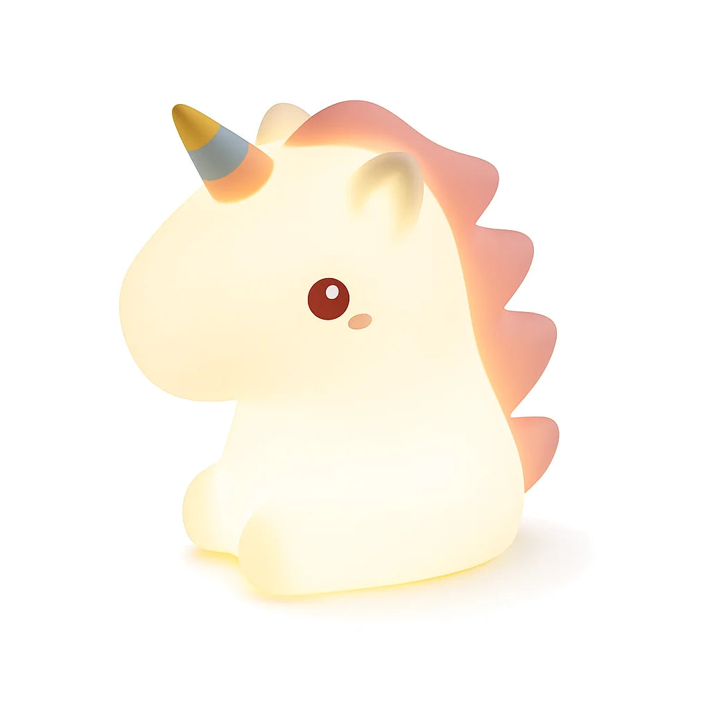 Veilleuse Licorne en Silicone