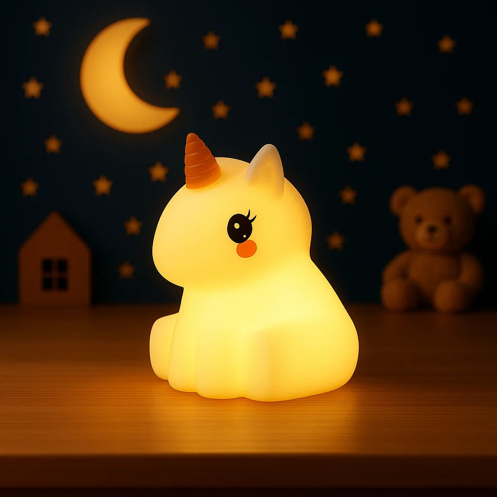 Veilleuse Licorne Télécommandée