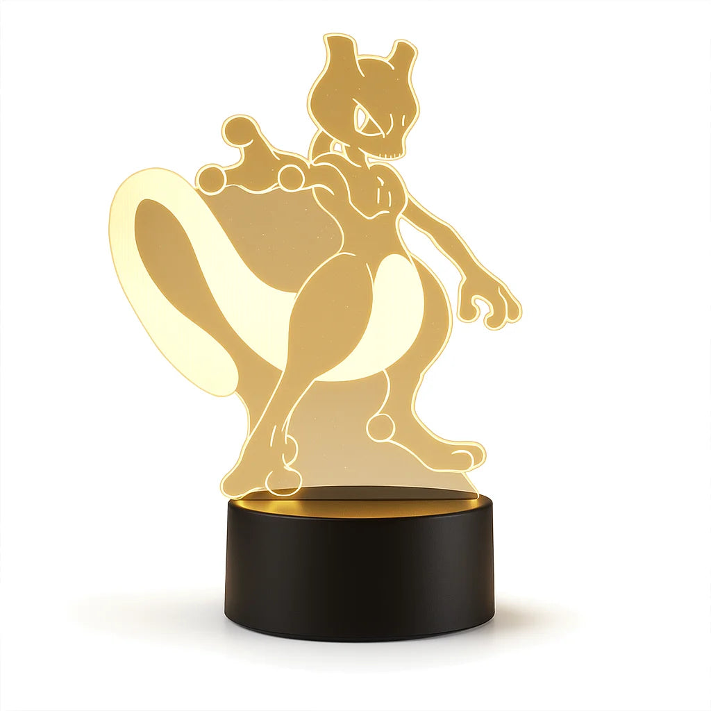 Veilleuse Mewtwo 3D