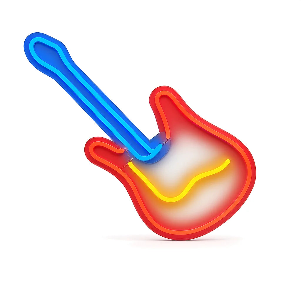 Veilleuse Néon Guitare