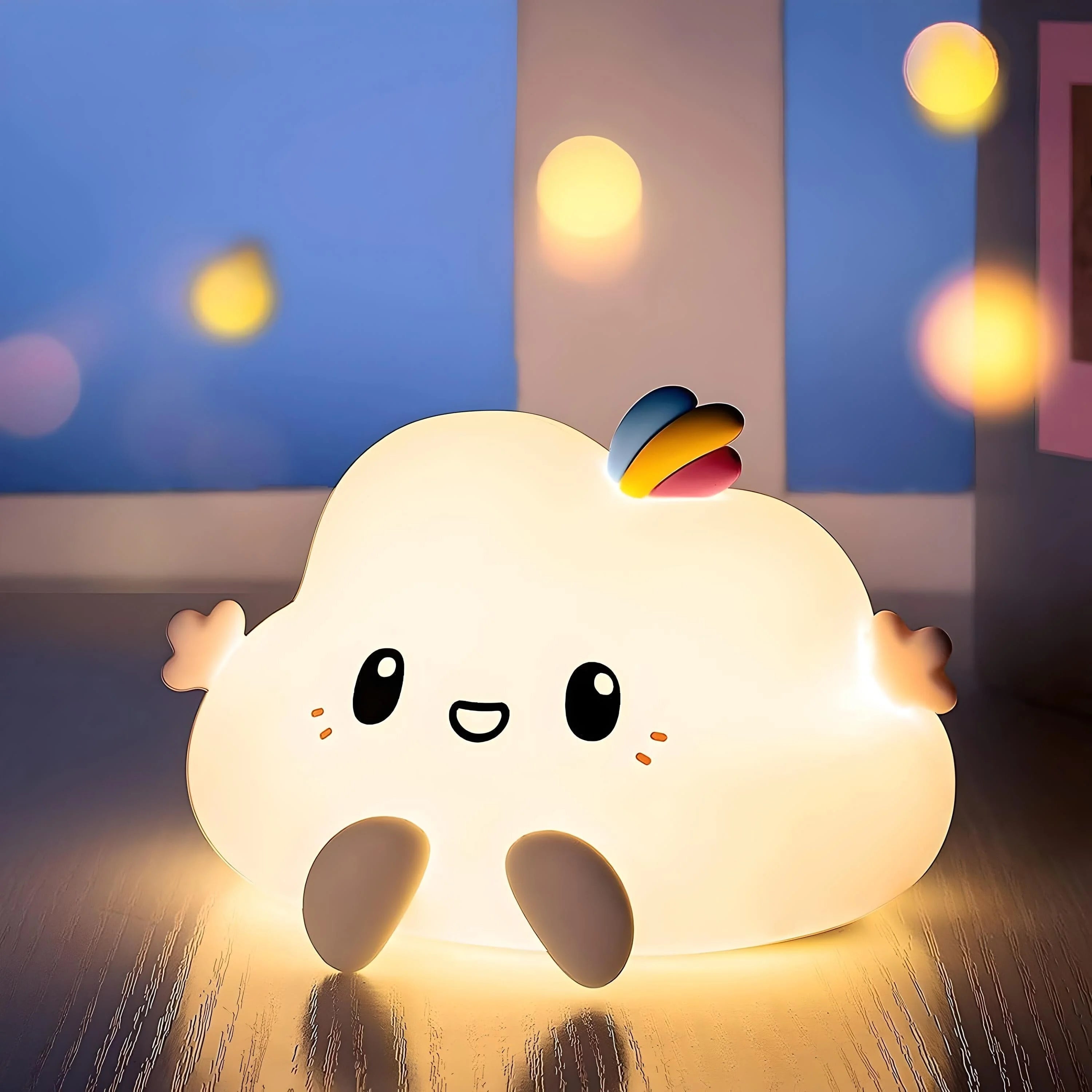 Veilleuse Nuage Multicolore