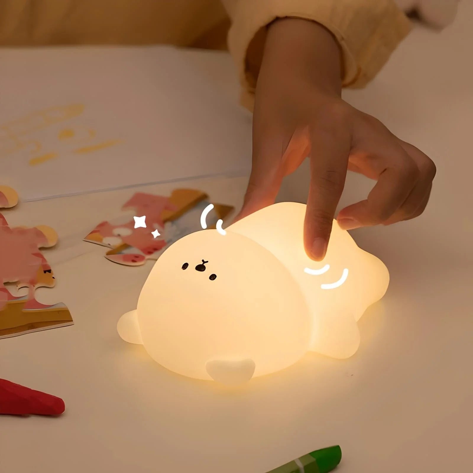 Veilleuse Ourson en Silicone