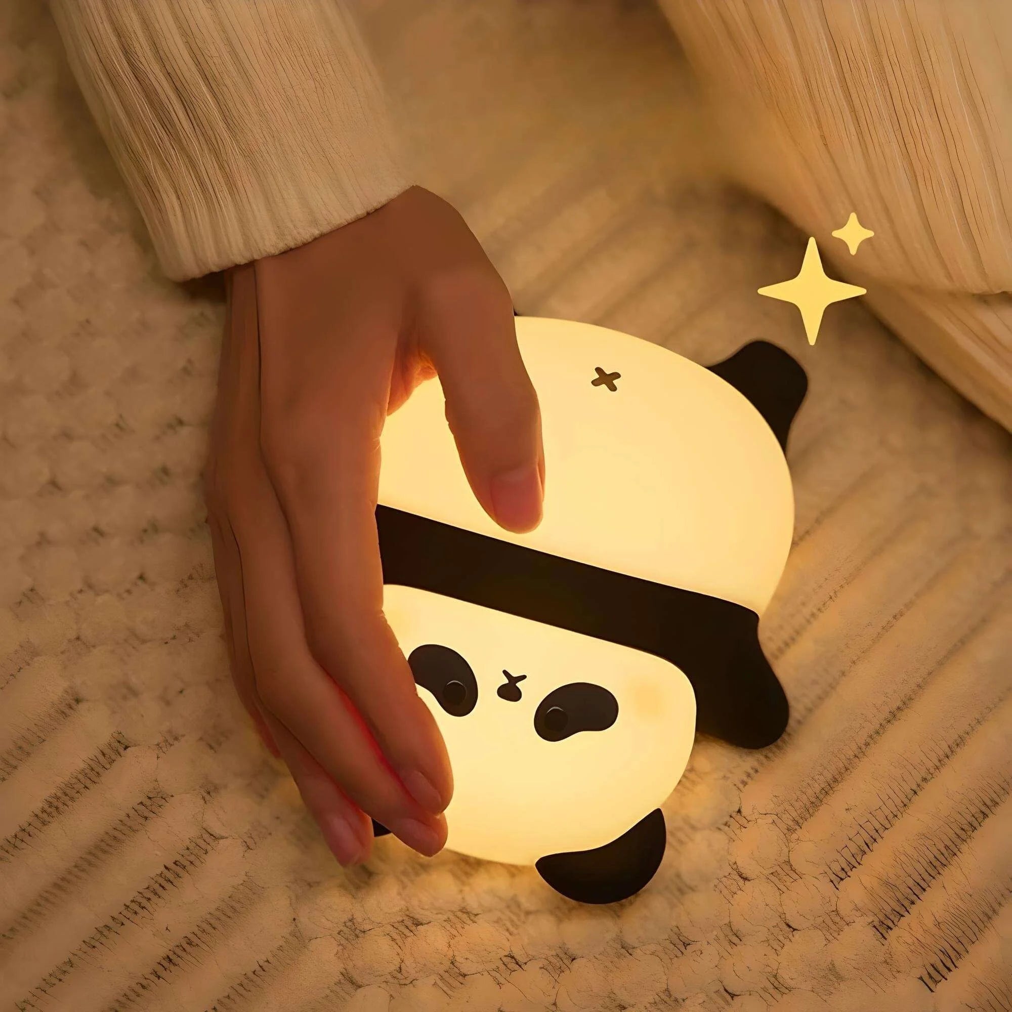Veilleuse Panda Couché Rechargeable