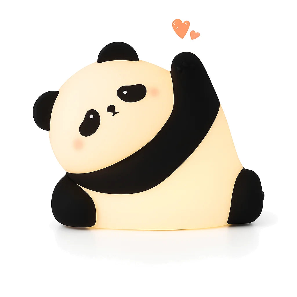 Veilleuse Panda Étirement
