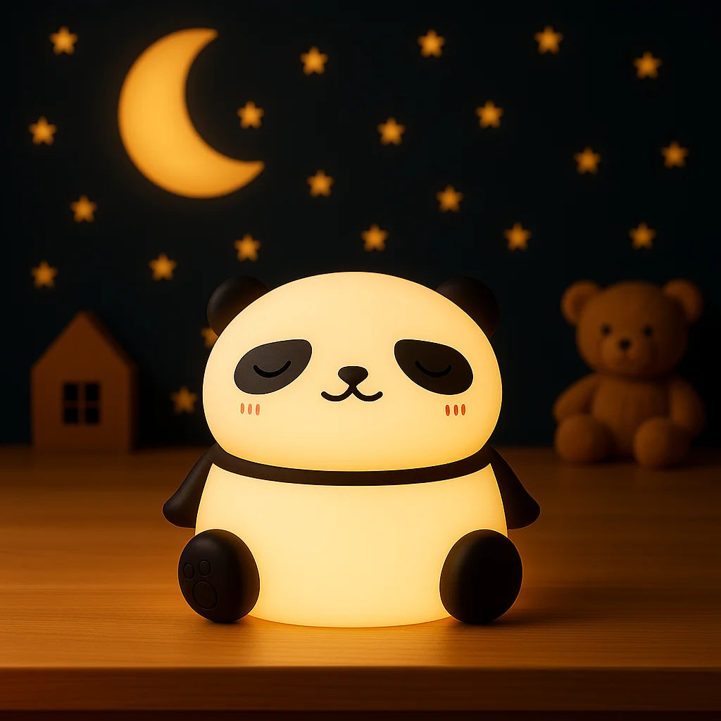 Veilleuse Panda Joues Roses