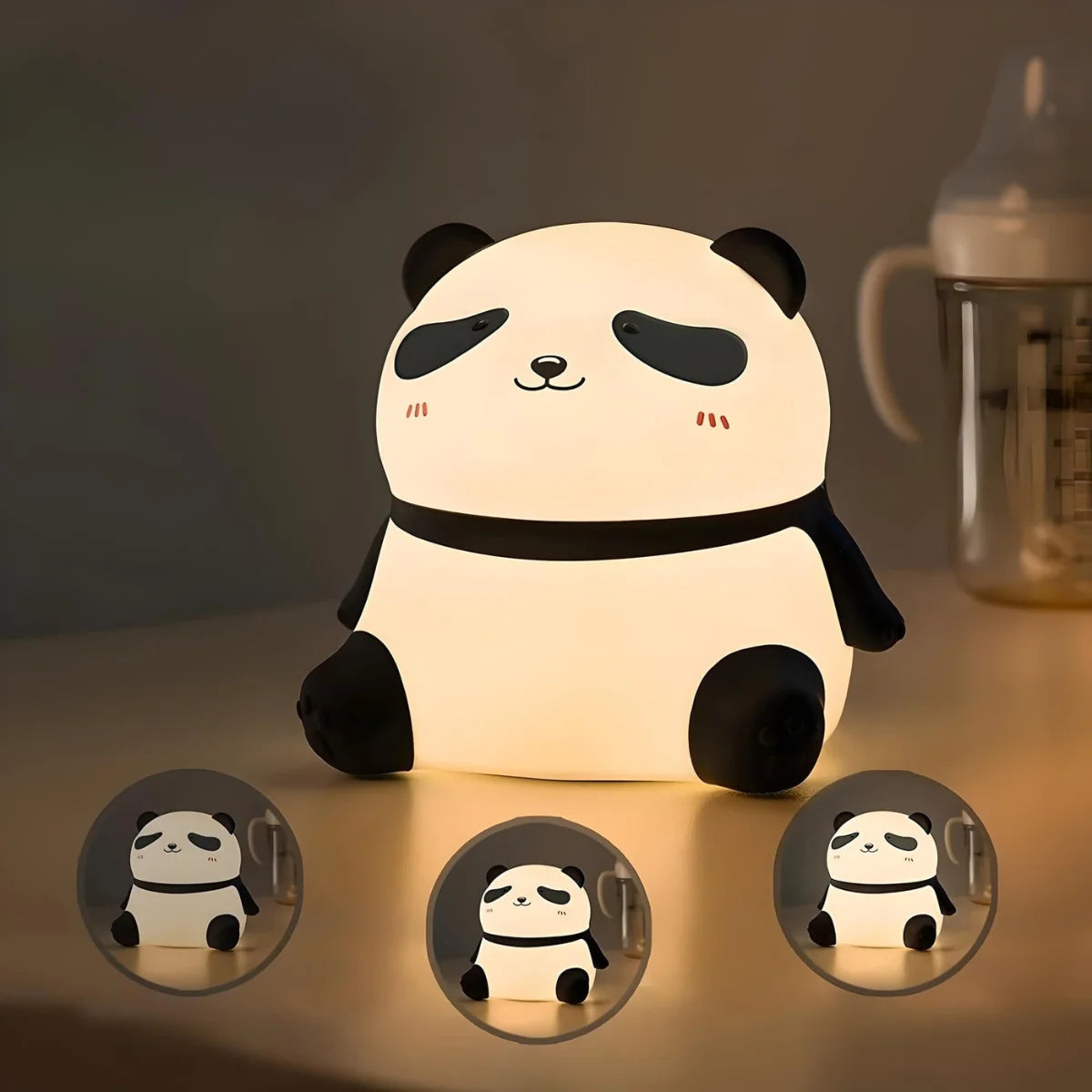 Veilleuse Panda Joues Roses