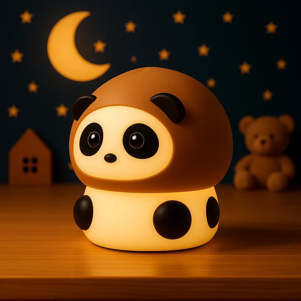 Veilleuse Panda Roux
