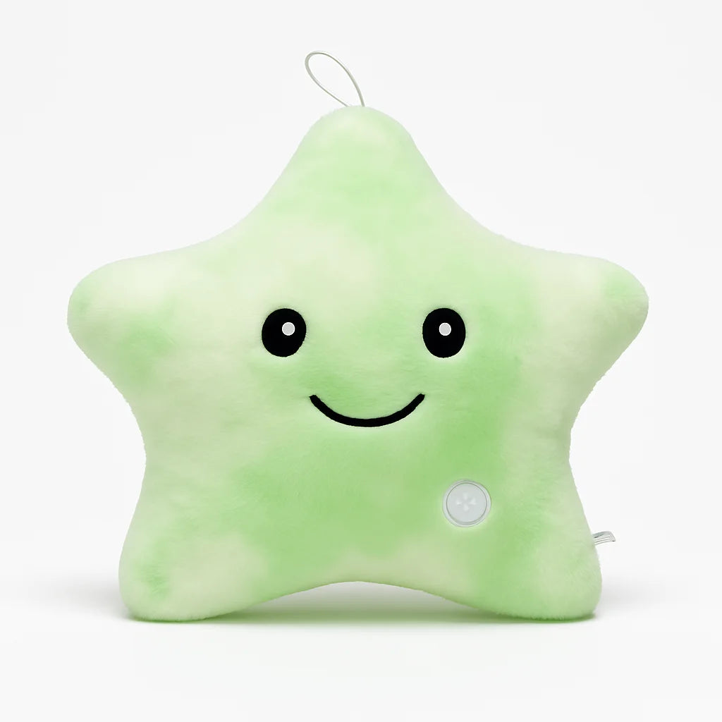 Veilleuse Peluche Étoile Vert Émeraude