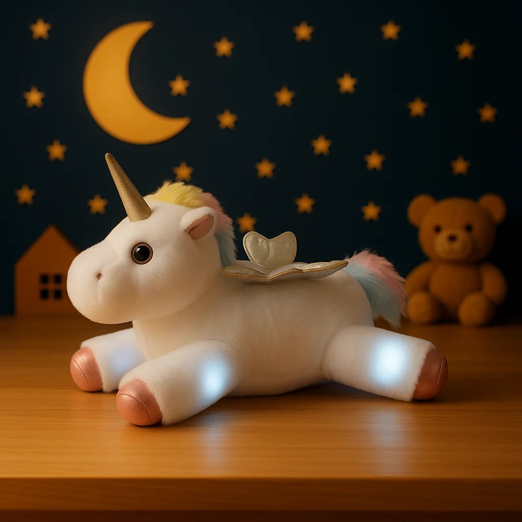 Veilleuse Peluche Licorne