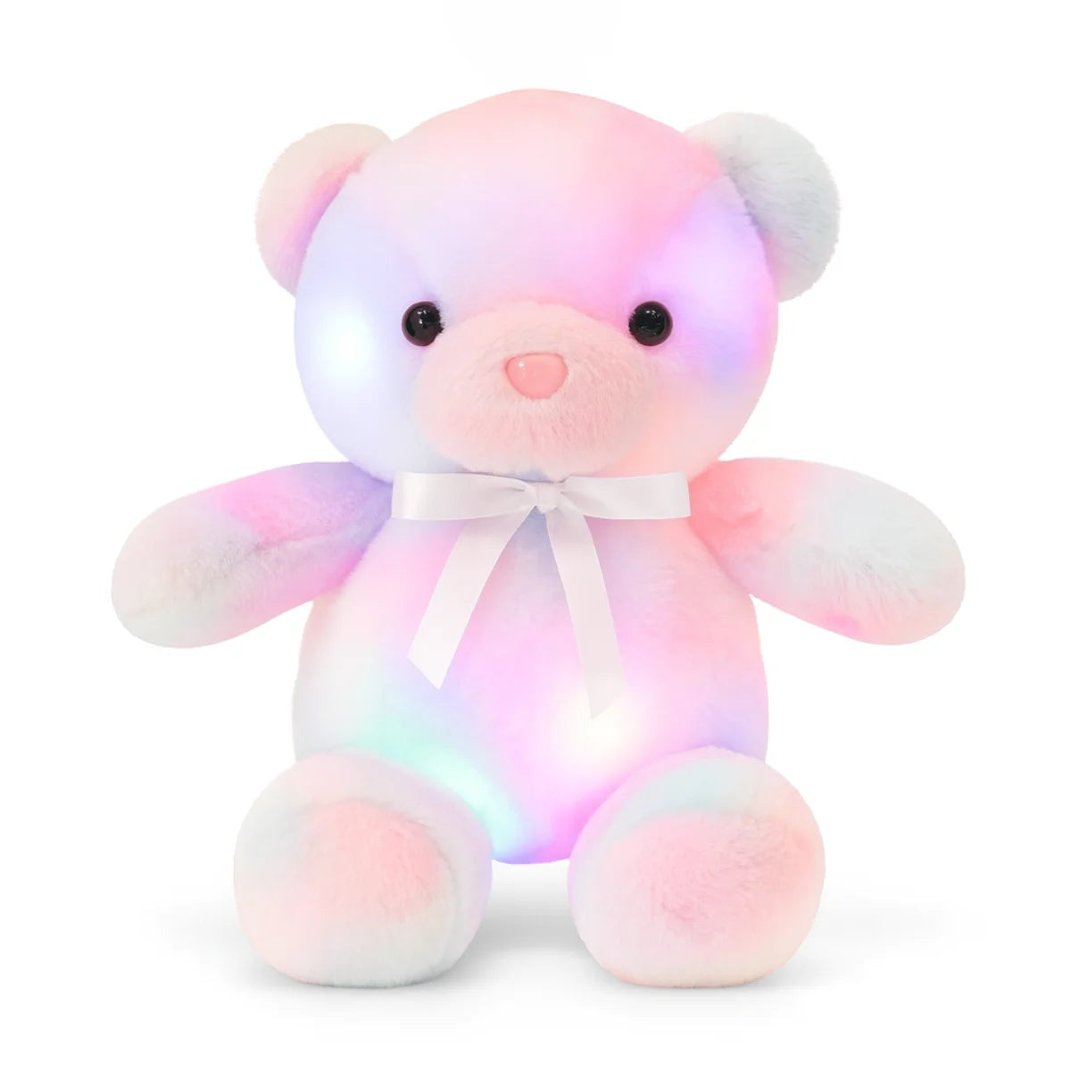 Veilleuse Peluche Ourson Multicolore Festif