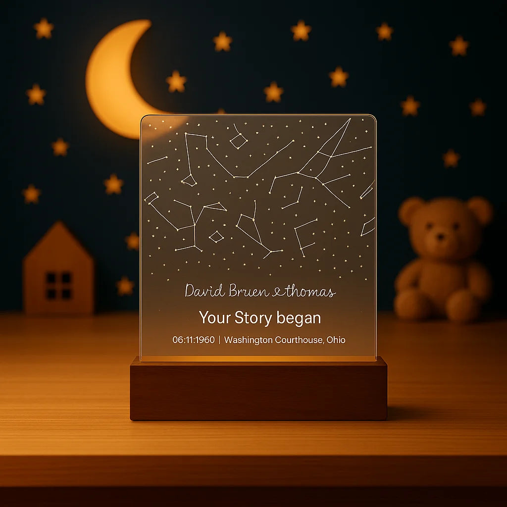 Veilleuse Personnalisée Constellation