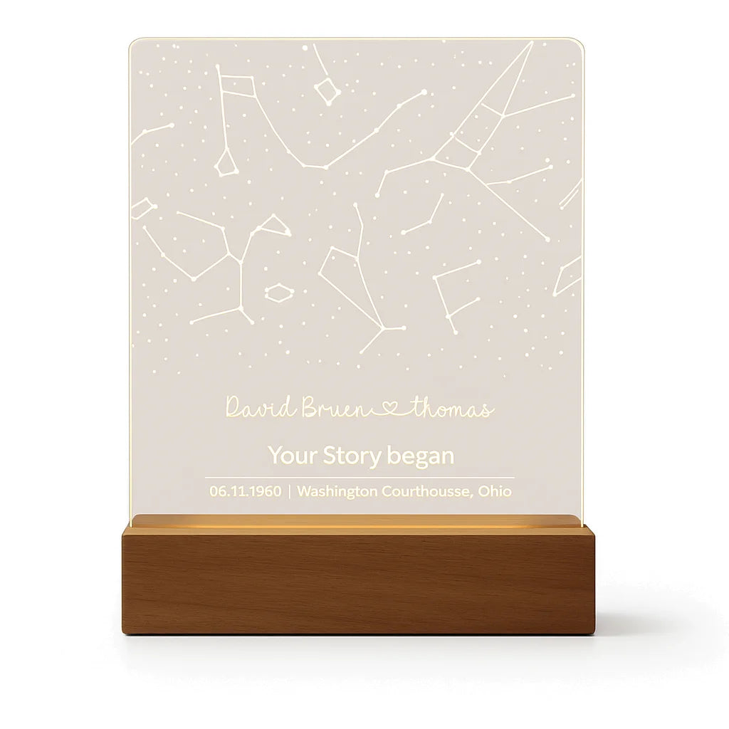 Veilleuse Personnalisée Constellation