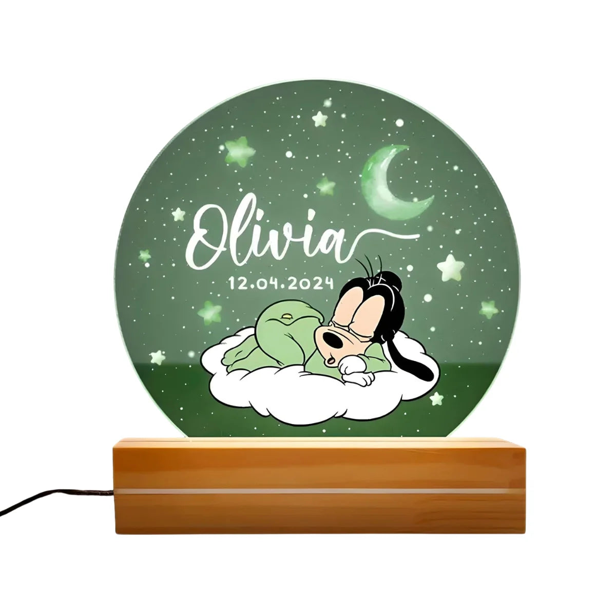 Veilleuse Personnalisée Pluto