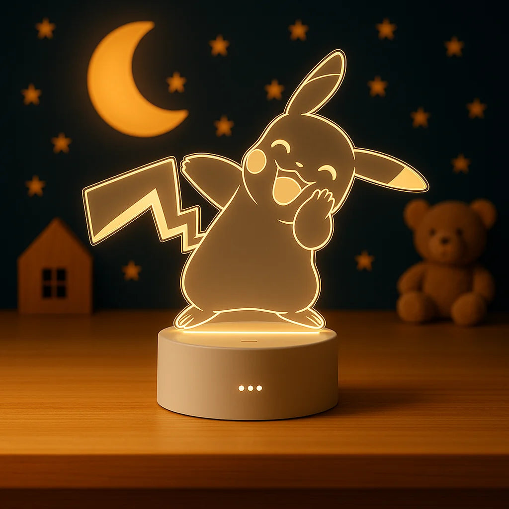 Veilleuse Pikachu 3D