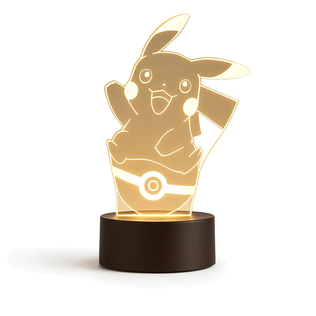 Veilleuse Pikachu 3D PokéBall