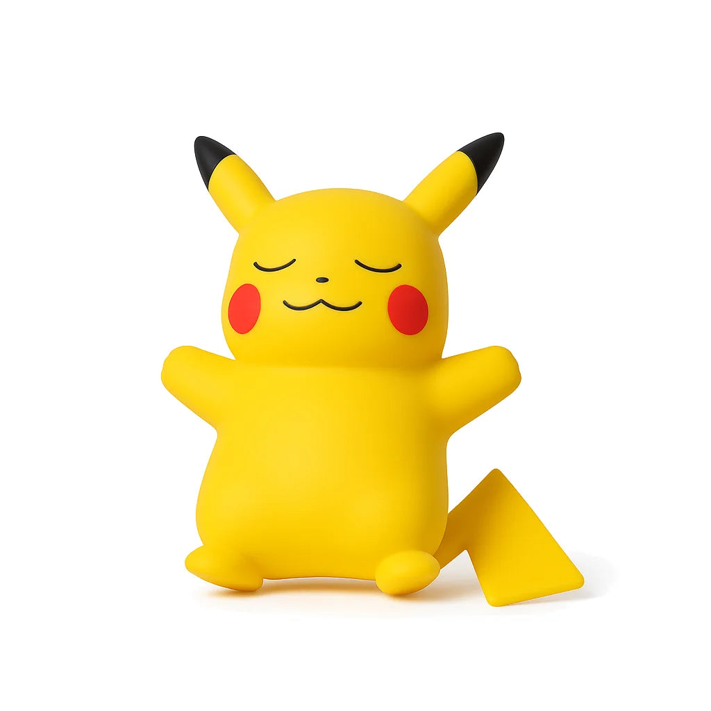 Veilleuse Pikachu Endormi Sur le dos
