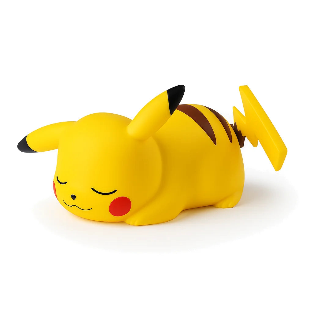 Veilleuse Pikachu Endormi Sur le ventre