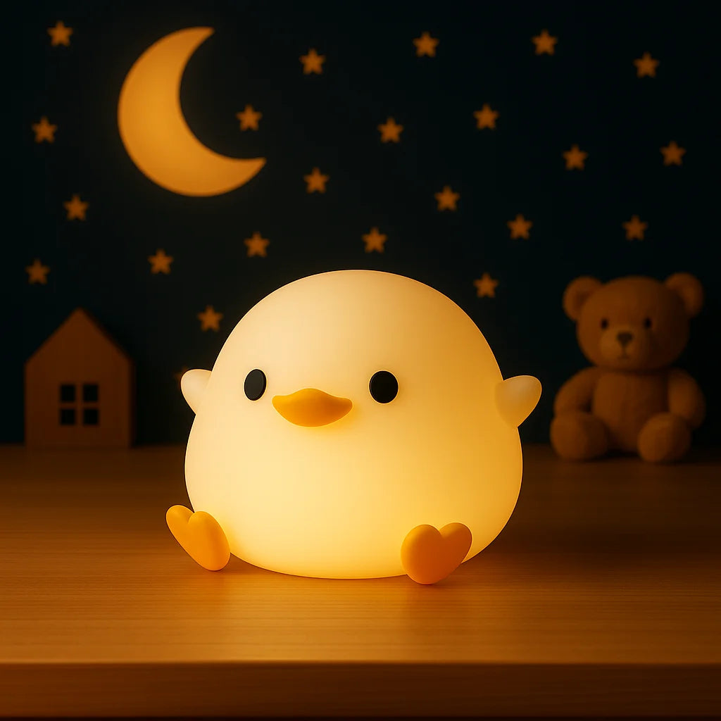 Veilleuse Poussin en Silicone
