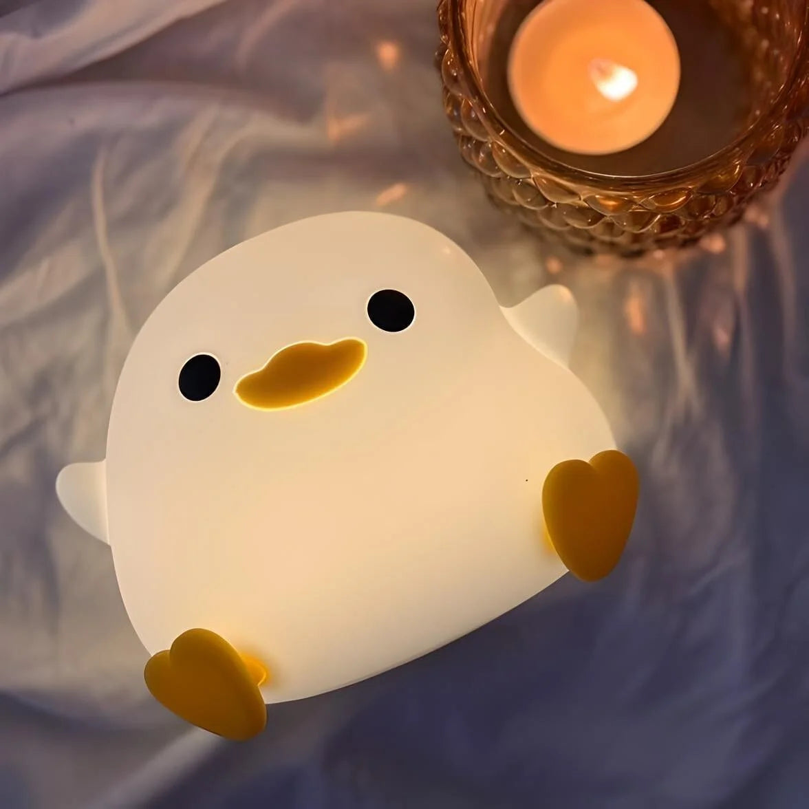 Veilleuse Poussin en Silicone