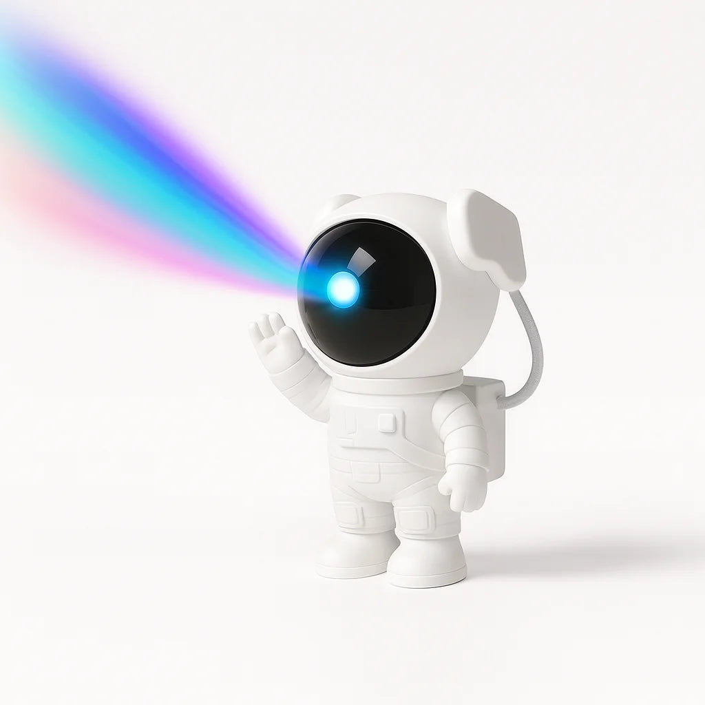 Veilleuse Projection Astronaute avec Bluetooth