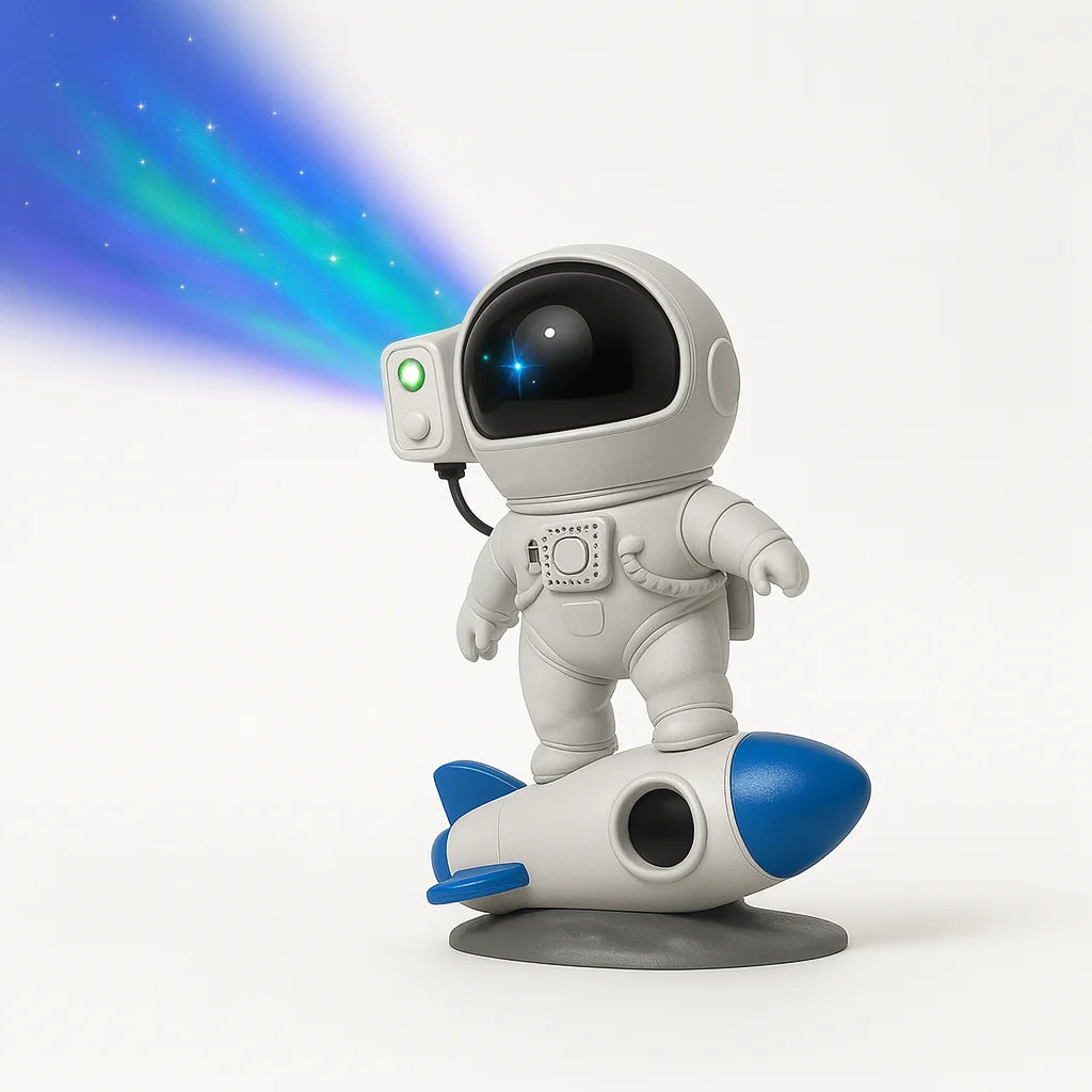Veilleuse Projection Astronaute avec Bruit Blanc