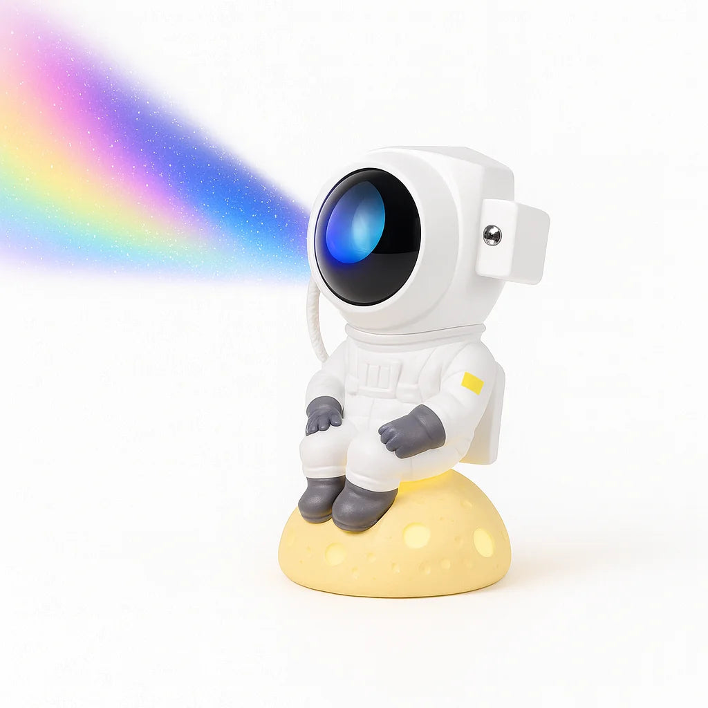 Veilleuse Projection Astronaute sur Lune