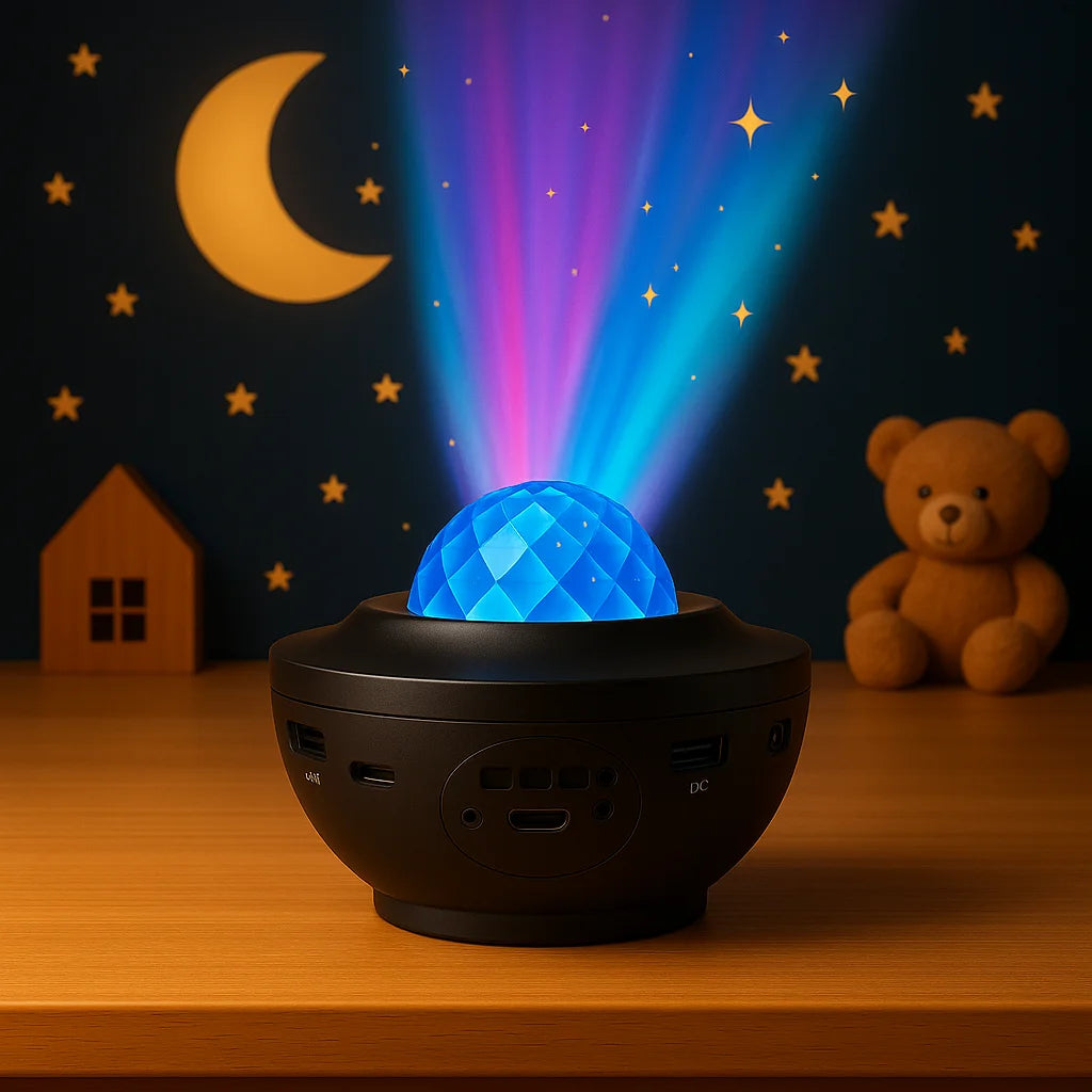Veilleuse Projection Plafond et Musique