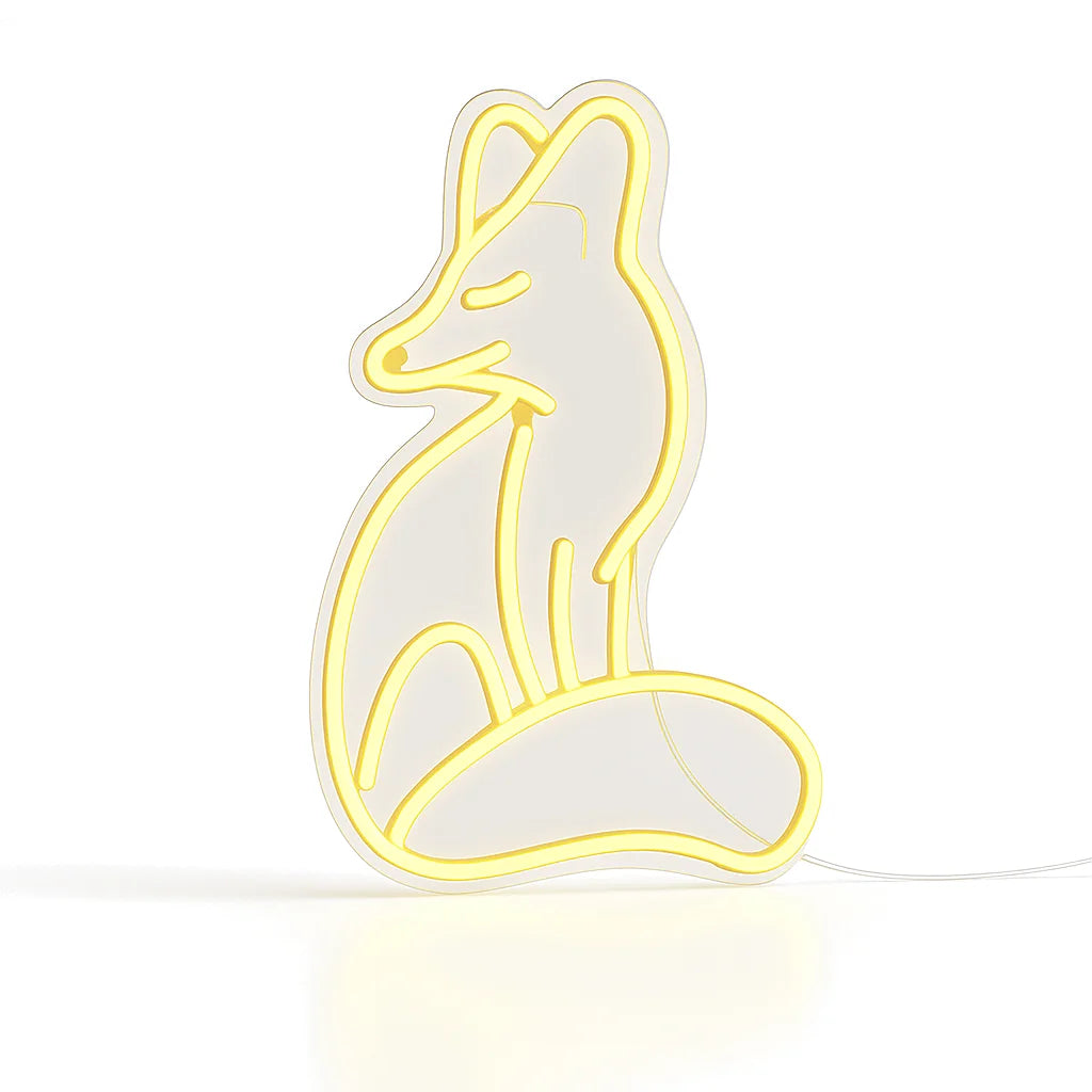 Veilleuse Renard Néon