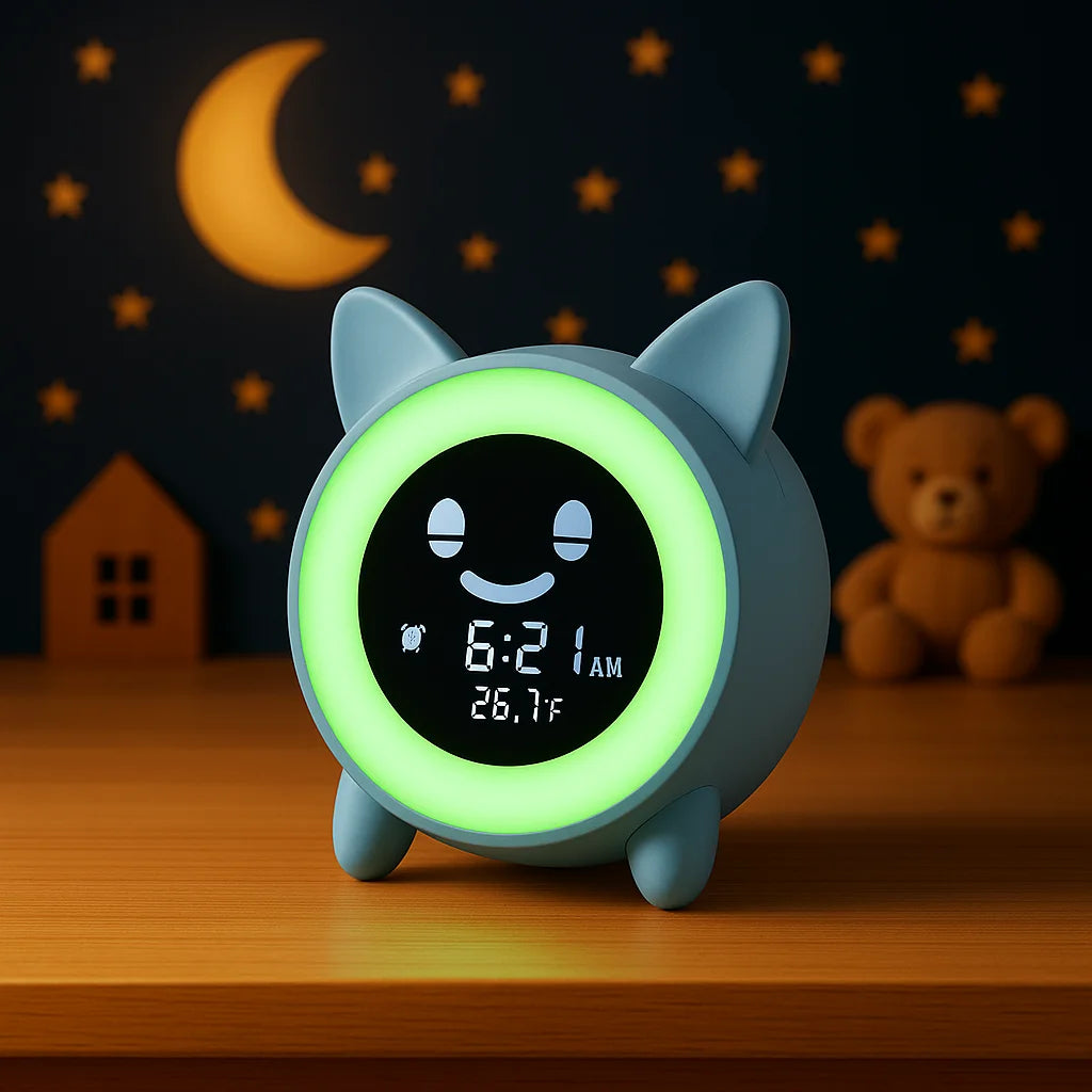 Veilleuse Réveil Éducatif Chat