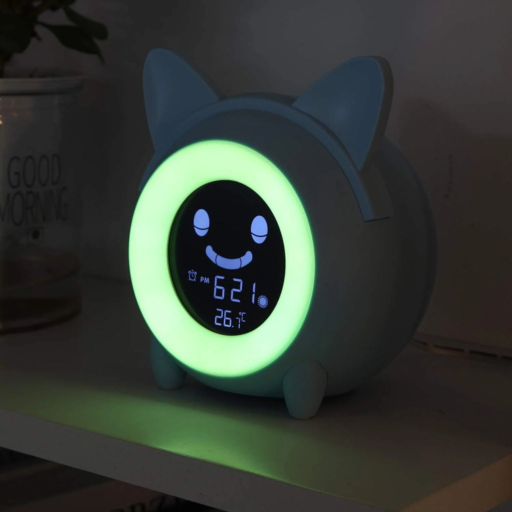 Veilleuse Réveil Éducatif Chat
