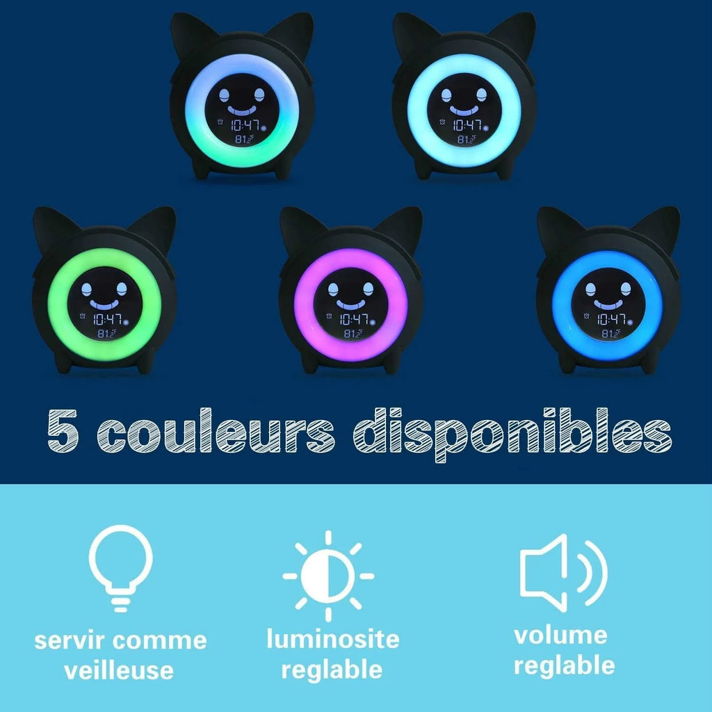 Veilleuse Réveil Éducatif Chat