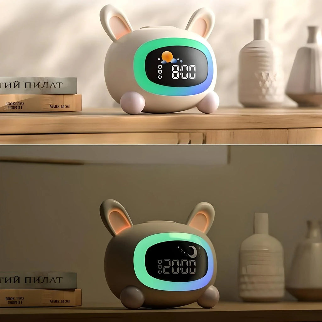 Veilleuse Réveil Lapin