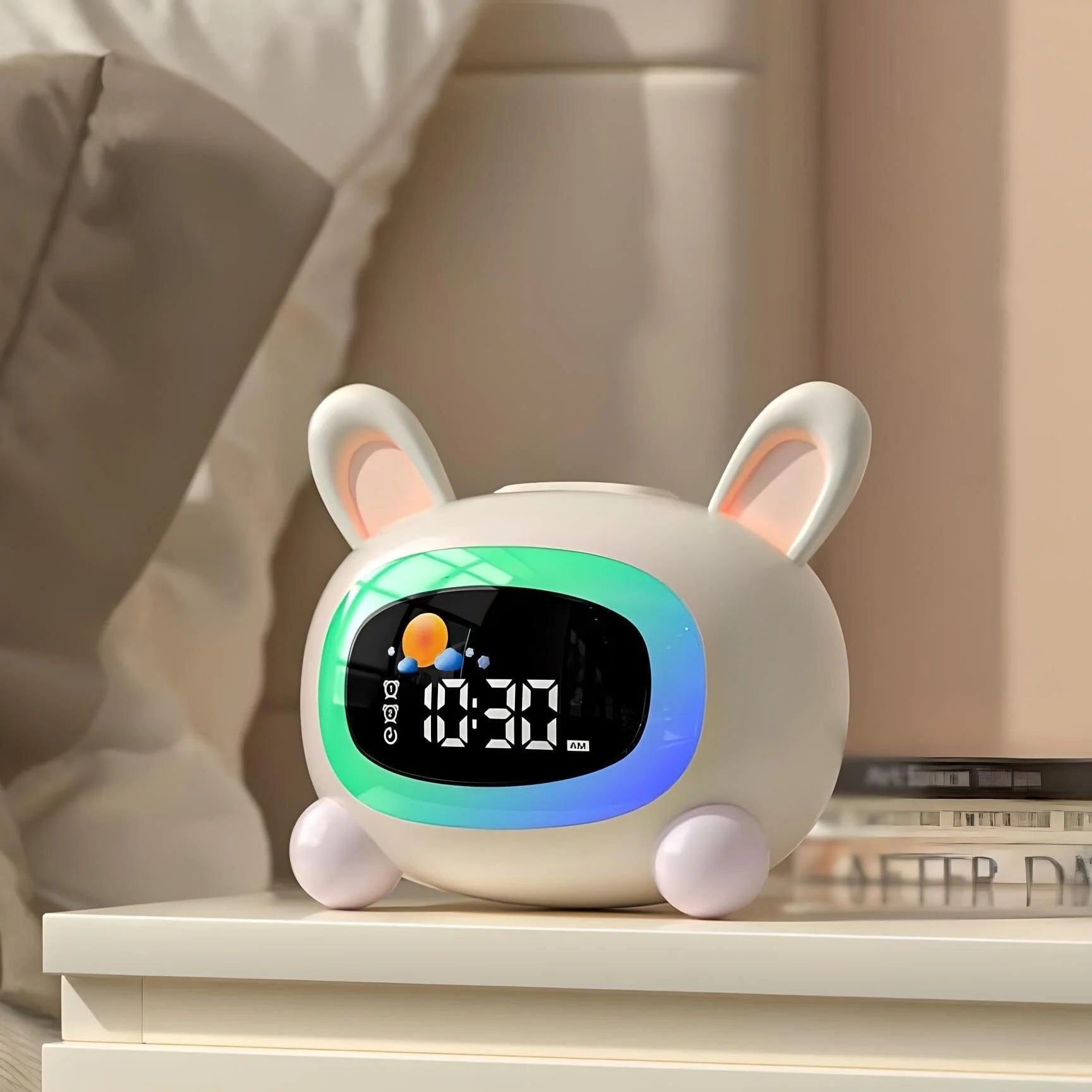 Veilleuse Réveil Lapin