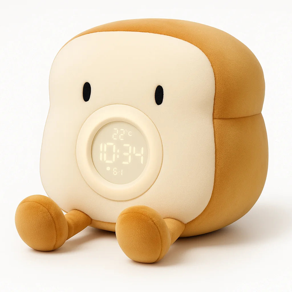 Veilleuse Réveil Peluche Toast
