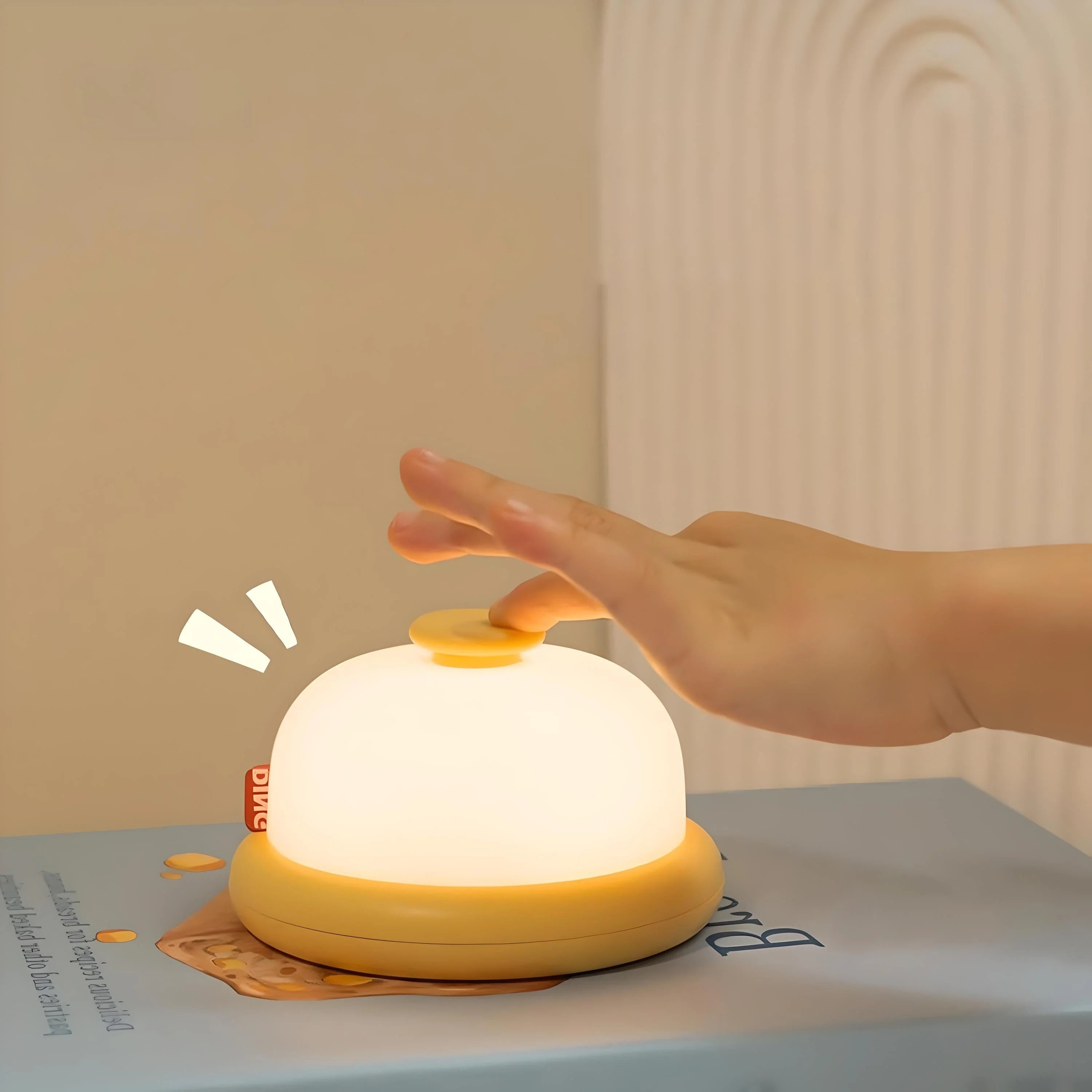 Veilleuse Sonnette Nomade & Rechargeable