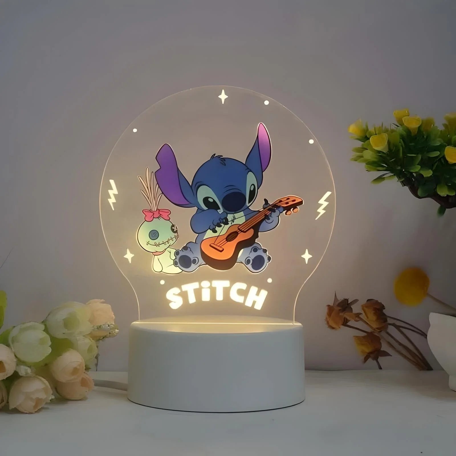 Veilleuse Stitch 3D