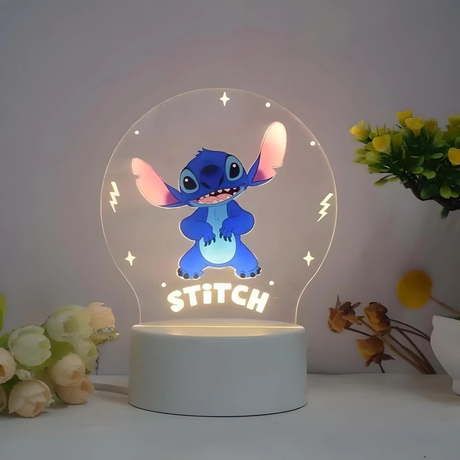 Veilleuse Stitch 3D