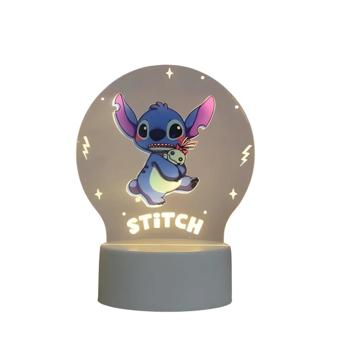 Veilleuse Stitch 3D Doudou
