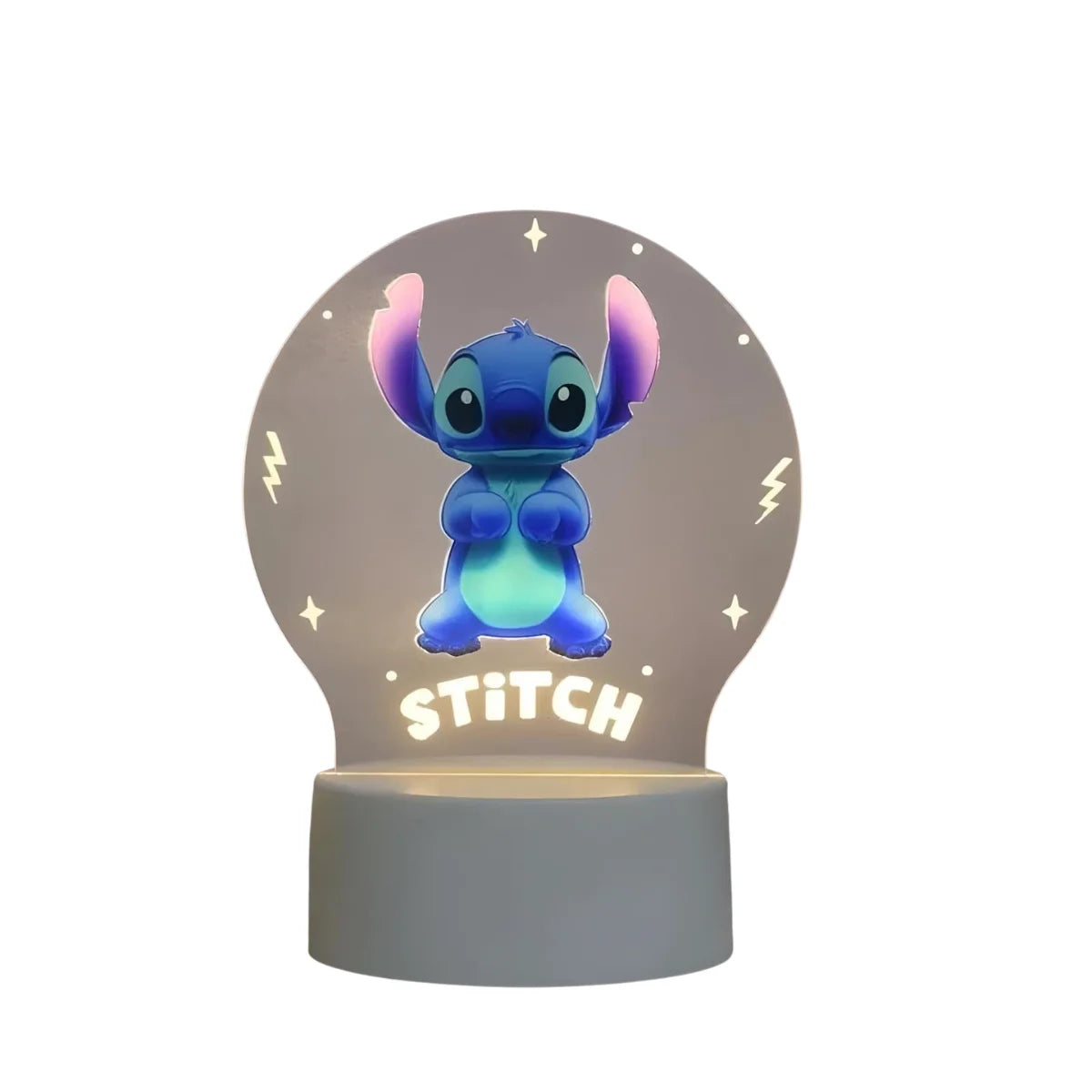Veilleuse Stitch 3D Simple
