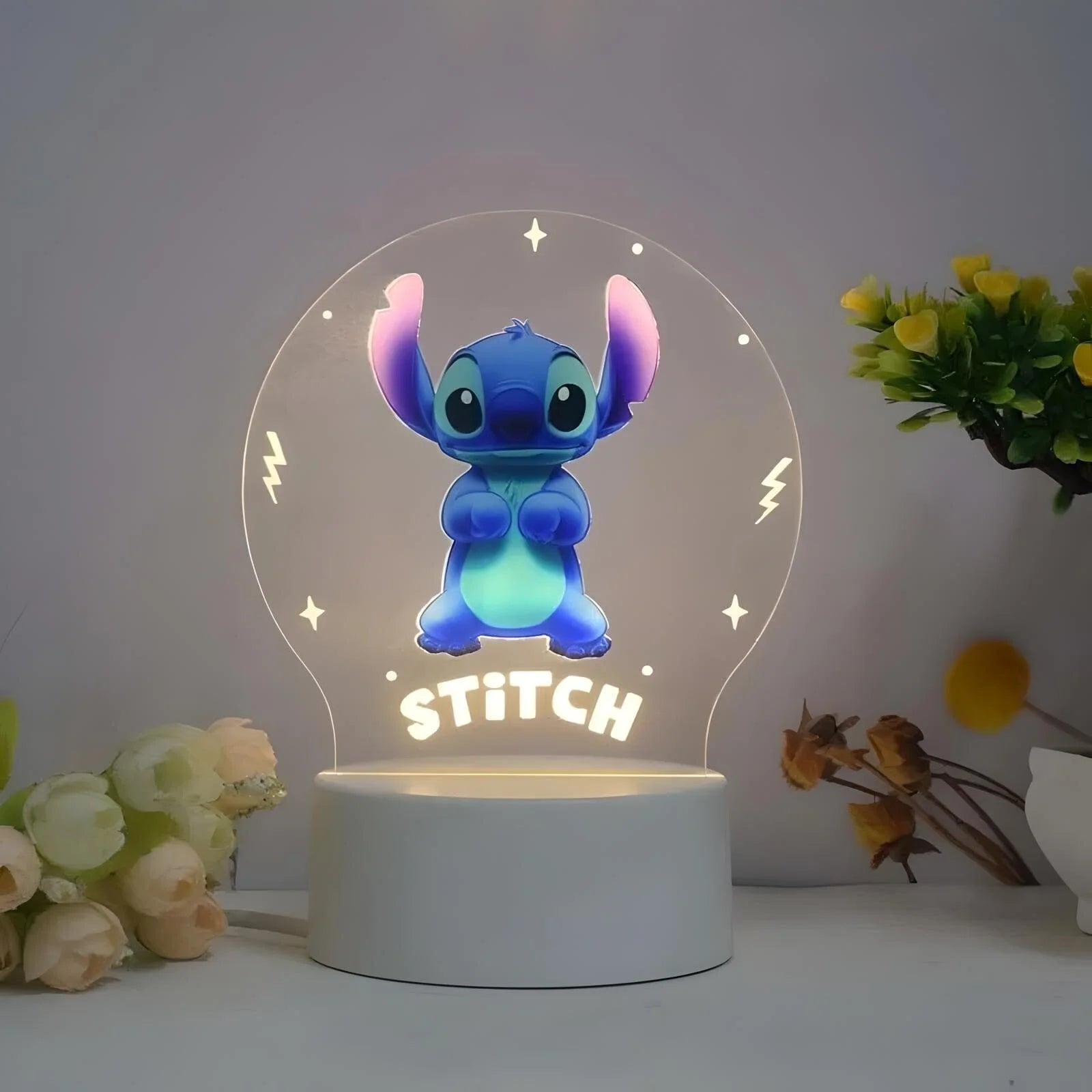 Veilleuse Stitch 3D