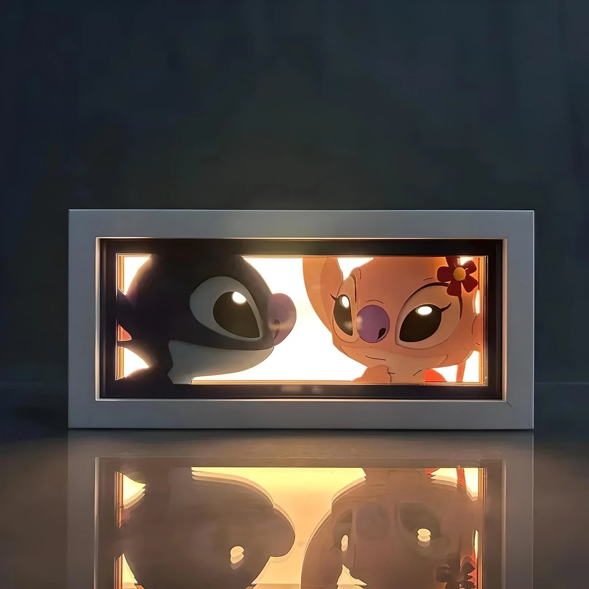 Veilleuse Stitch et Angel