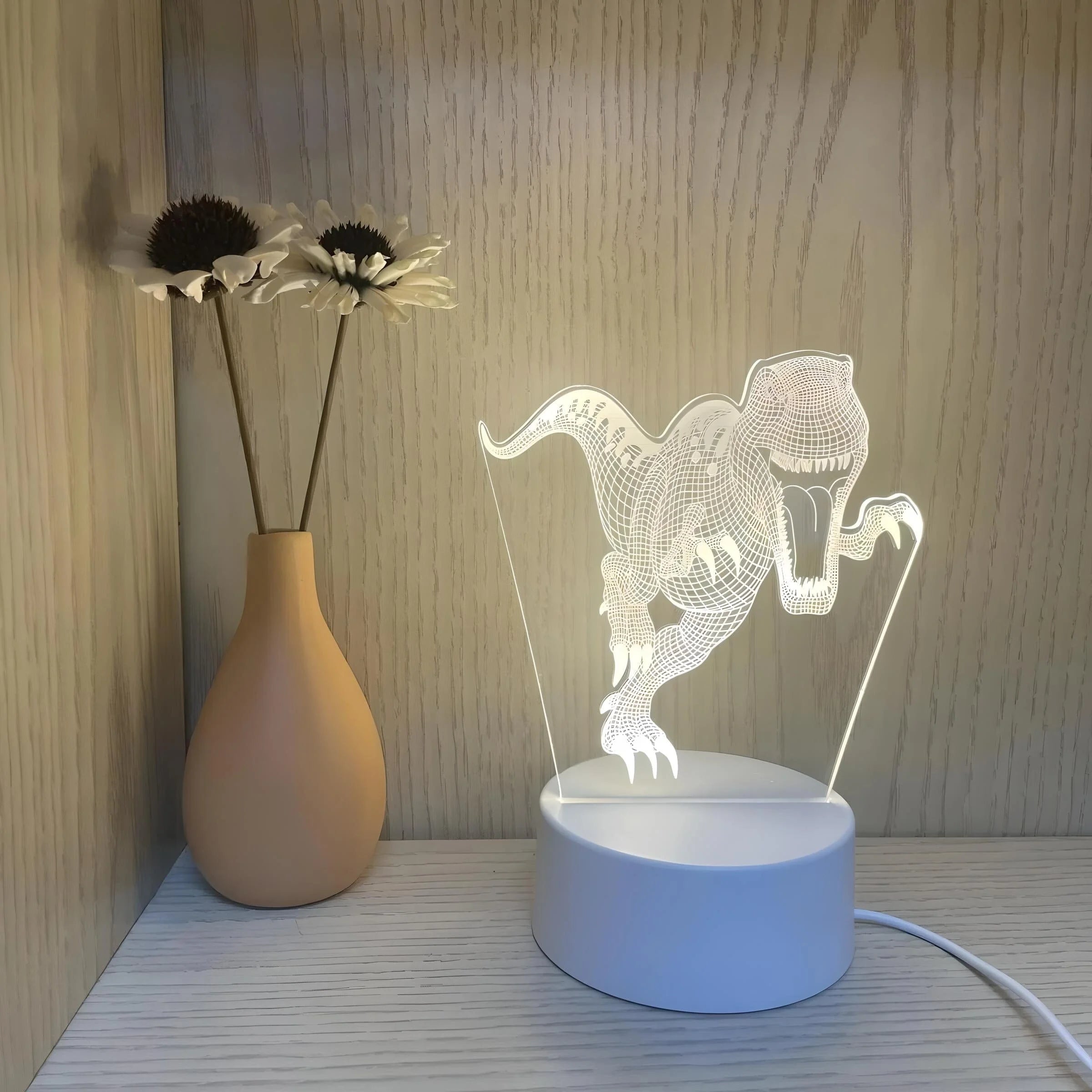 Veilleuse T-Rex 3D
