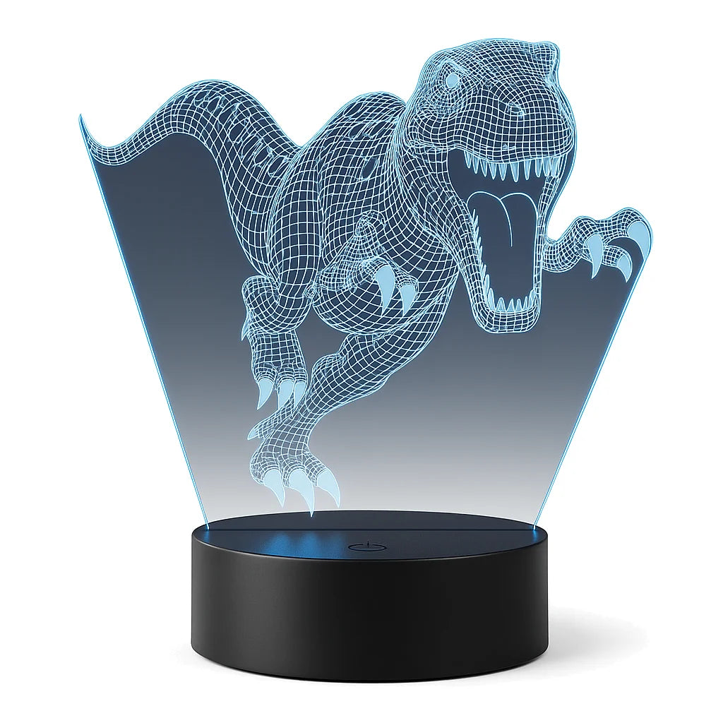 Veilleuse T-Rex 3D