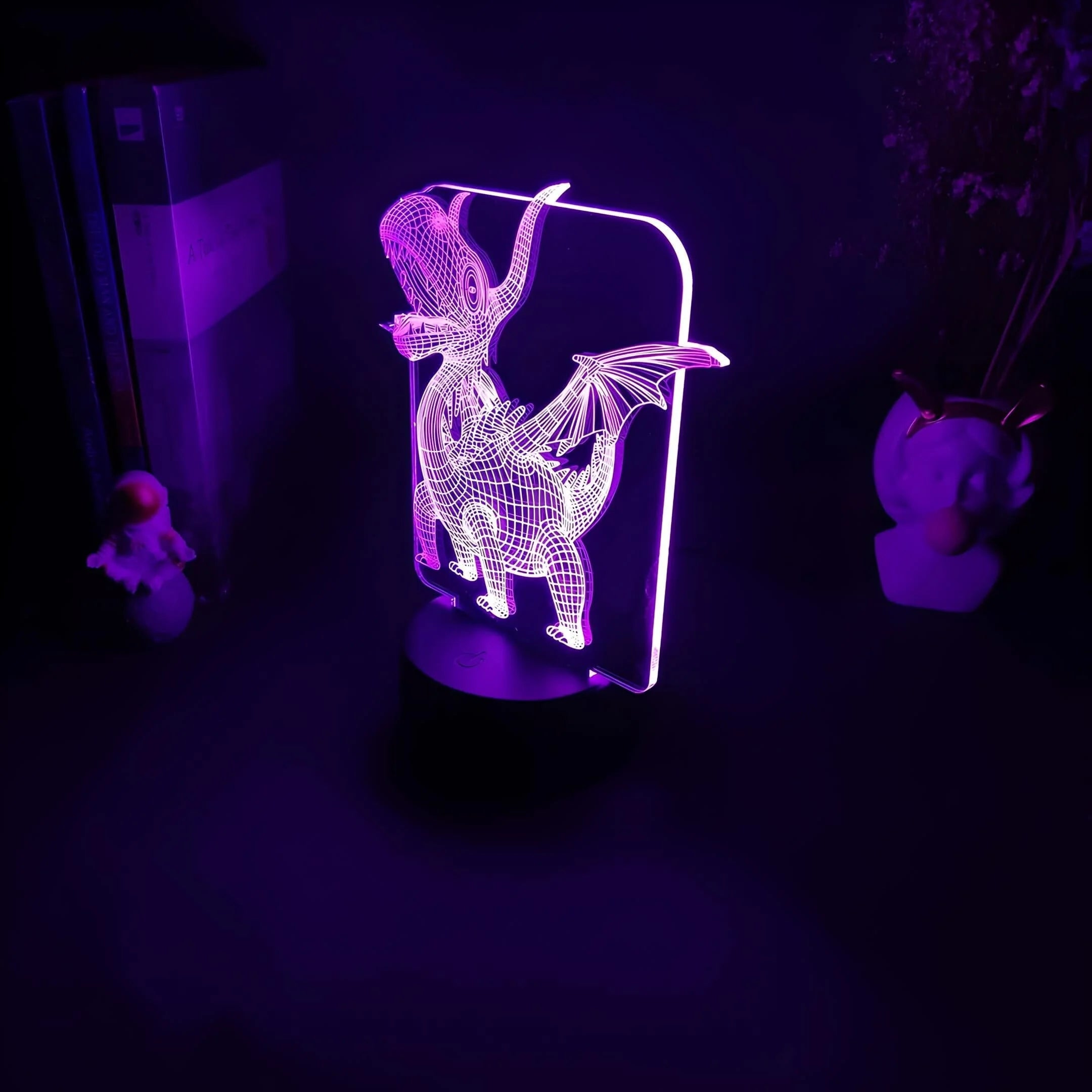 Veillleuse Dinosaure Draconoé 3D