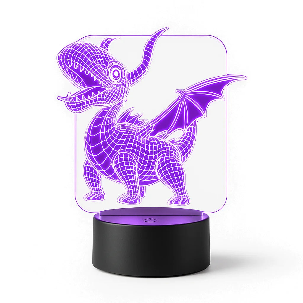 Veillleuse Dinosaure Draconoé 3D